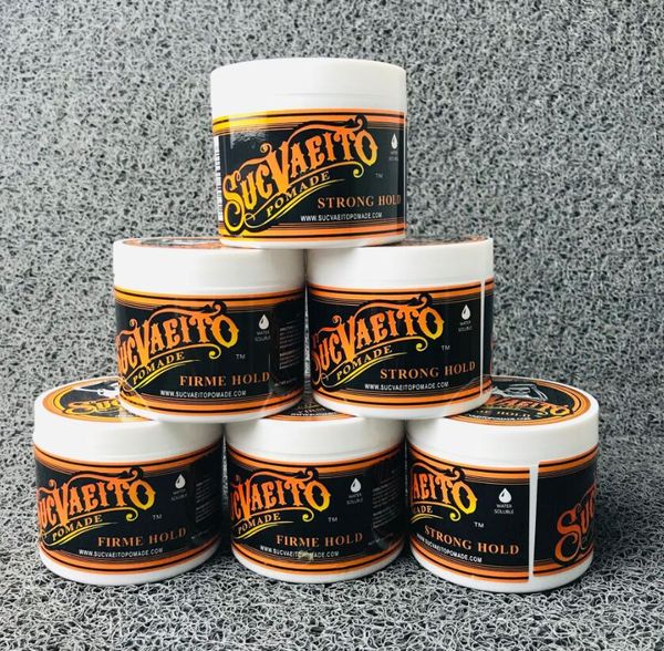 Pomades Waxes sucvaeito Pomade Hair Gel Style Firme Hold Strong Restaurando Ancient Ways Big Skeleton Slicked Back Oil Wax Drop Deli Dh6Ki