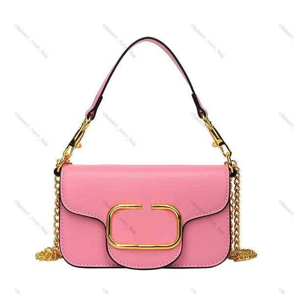 Designer-Damentasche aus echtem Leder, Handtasche, Luxus-Umhängetasche für Damen, bunt, Umhängetasche, Damenmode, Goldkette, gute Qualität, dhgates 140, Damen-D-Tasche