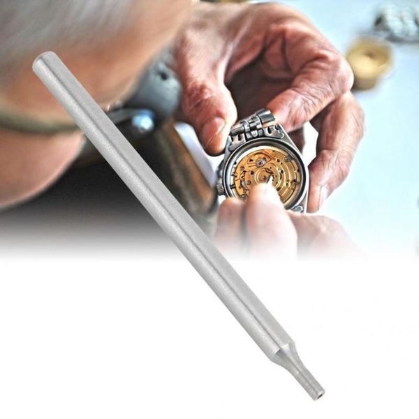 Kits de reparo de relógios Ponteiros de aço carbono de 11 mm Ajuste de ajuste Prensadores manuais Prensadores manuais Peças do empurrador Ferramenta