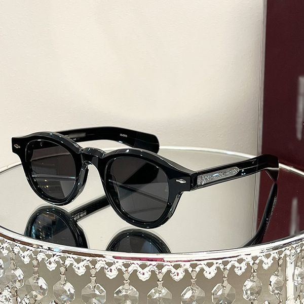 Sonnenbrille für Damen, handgefertigt, JAC MAR BALZAC, Designer-Sonnenbrille für Herren, klobiger Plattenrahmen, faltbar, Saccoche Trapstar, Luxusqualität, Originalverpackung