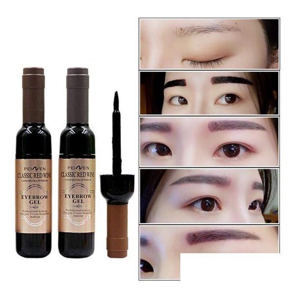 Esaltatori di sopracciglia Ems / Dhs Gel per sopracciglia perfette a lunga durata 3 colori Cosmetici coreani Peel Off Type Make Up Brown Waterproof Drop Del Dhqzq