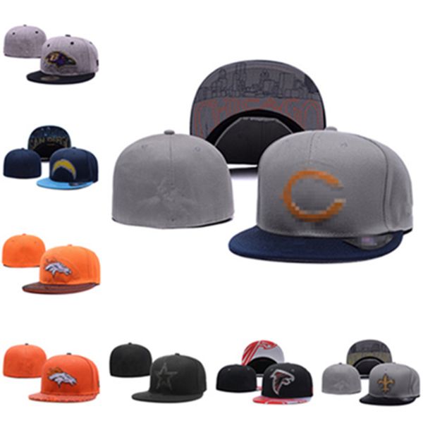 Hot Fitted Caps Hip Hop Size Hats Baseball Caps Fitted Bill Fashion Fedora Letters Stripes Hüte für Männer Casquette Beanie Hats Größe 7-8