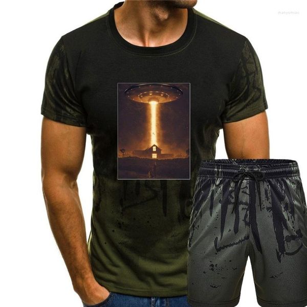 Tute da uomo The Invaders Art UFO Alien Abduction SciFi Horror Movie Extraterrestrial Vintage Gift Uomo Donna Ragazze Unisex T-Shirt