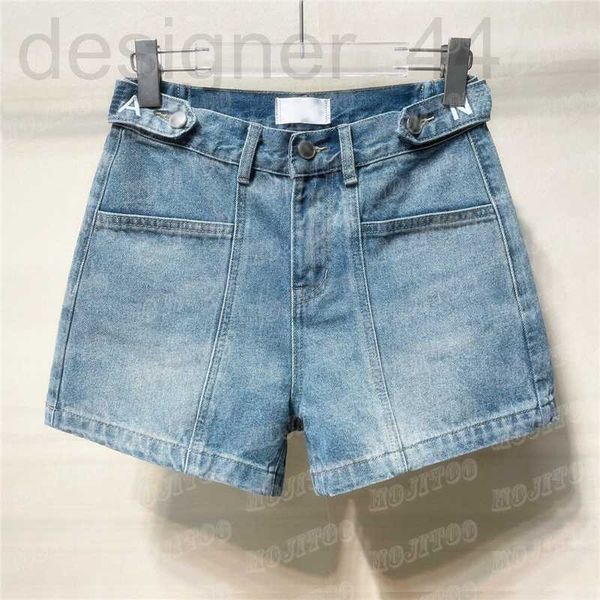 Damen Plus Size Hosen Designer Frauen Designer Denim Shorts Stickerei Jeans Mode Hiphop Street Style Kurze Hose für Frau ZDH6