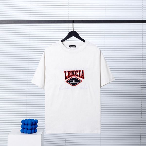BLCG LENCIA 2023 Summer New 250G 100% хлопчатобумажная футболка мужчина высококачественная цветовая рукава для печати.