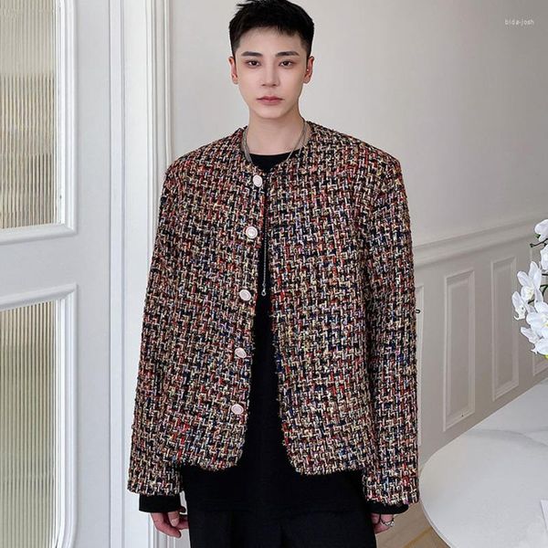 Мужские куртки C Y Light Luxury Weave Tweed Juper