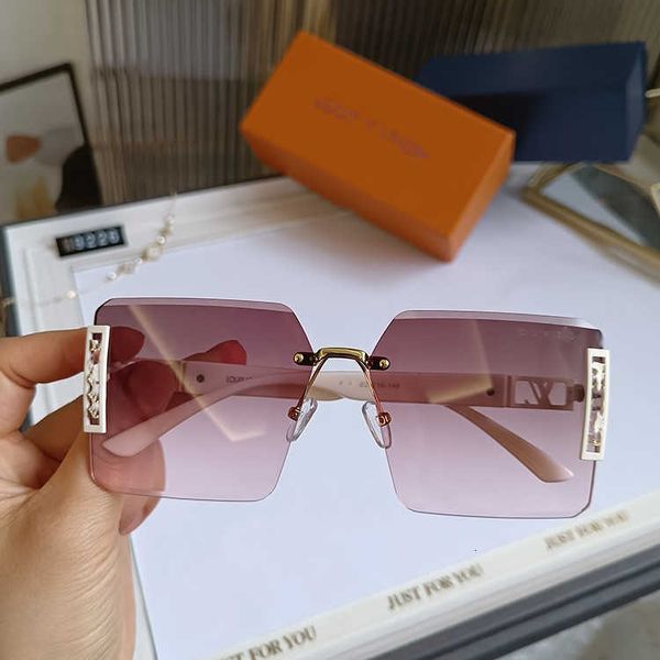 Мода Lou Top Cool Sunglasses Новые солнцезащитные очки с большими рамами то же самое стиль сетки красные квадратные обрезанные без привоз с оригинальной коробкой