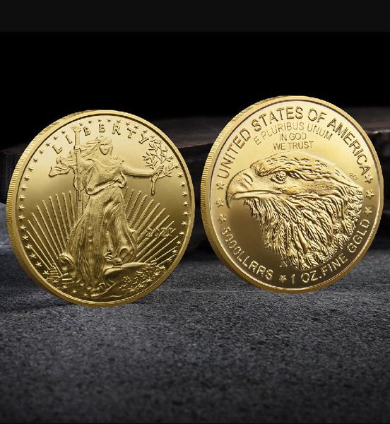 2021 American Eagle Double-Sided Commemorative Medal for presidents day crafts - 3D Relief Coin