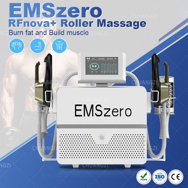 EMSZERO Rollenmassage 2-in-1 Revolutionieren Sie Ihre Fitnessroutine mit dem 14 Tesla Hi-EMT Muscle Gainer und der Rollenmassage