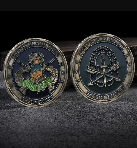 Medaglia commemorativa per arti e mestieri del commercio estero Forze armate armate in metallo dell'esercito in magazzino