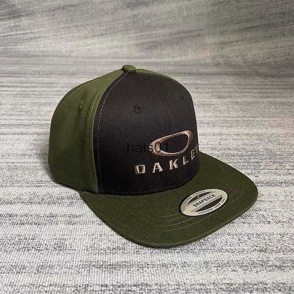 Oakleies Baseball Cap Outdoor Olive Green Sunshade Шляпа повседневная регулируемая воздухопроницаемая коляска