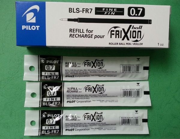 Penne Gel BLS-FR7 Pilot Cancellabile/Frixion Pen Ricarica Roller Ball 0.7mm 12 pz/scatola 230707
