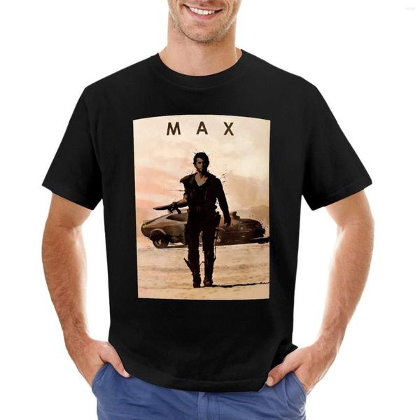 Erkek Polos Max Rockatansky- V8 Interceptor- Araba Efsaneleri T-Shirt Estetik Kıyafetler Grafik Tişörtleri Komik Gömlek Erkekler