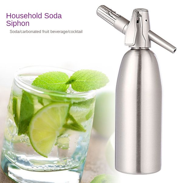 Pompe per acqua 1L Soda Sifone Distributore di CO2 Generatore di bolle d'acqua Bevanda fresca Cocktail Soda Macchina Fai da te Soda Maker Fare acqua frizzante 230707