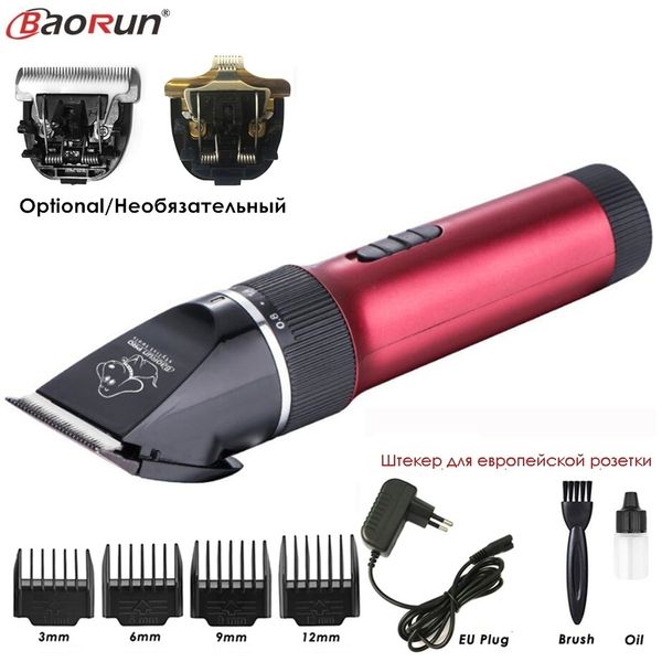 Toelettatura per cani BaoRun P6 Tagliacapelli per cani professionale Ricaricabile Pet Cat Grooming Clipper Rasoio Taglierine elettriche a basso rumore Macchina per tagliare i capelli 230707