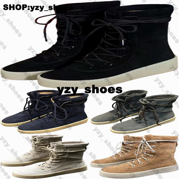 Luxo Mens Mulheres Sapatilhas Sapatos Tamanho 5 11 Botas Casual B00ST 950 Us 5 Kanyes Us5 Designer Shoe West Season 2 Crepe Boot Preto Inverno Botas Zapatillas 7627 Zapatos 9186