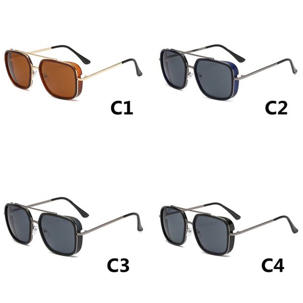 Vintage Retro Punk Masculino Feminino Óculos De Sol Clássico Pesca Condução Óculos De Sol Proteção Uv Gafas De Sol