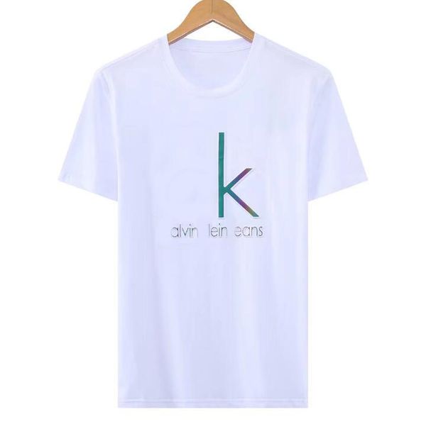 T-Shirt Sommer Kurzarm T-Shirt Herren Material Mon Schwarz Weiß Mode Männer Frauen T-Shirts mit Buchstaben Luxusmarke T-Shirt Kleidung
