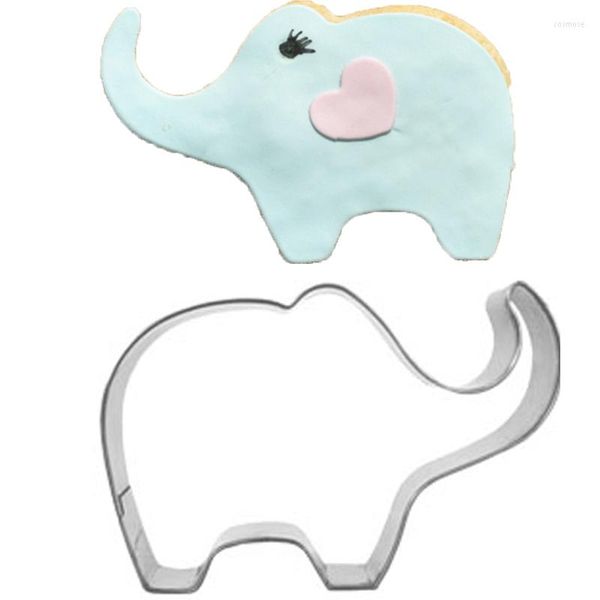 Backformen 1 Stück Elefant Tier Kekse Ausstecher Formen Metall Patisserie Reposteria Baby Cupcake Konditorei Keksform Fondant Kuchen