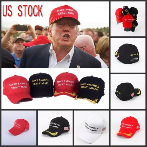Amerika'yı Tekrar Harika Yap Hat Donald Trump Cumhuriyetçi Snapback Spor Şapkaları Beyzbol Kapakları ABD Bayrak Erkekleri Moda Kapağı Yeni FY6079
