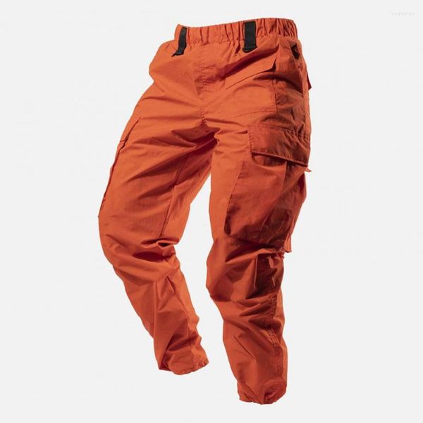 Pantaloni da uomo Pantaloni da lavoro neri tattici in cotone da carico casual militare Pantaloni larghi da caccia Combattimento dell'esercito