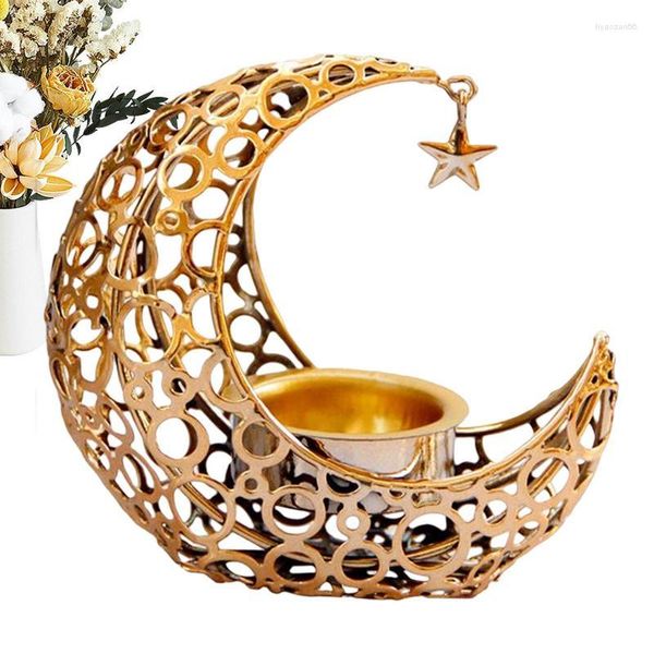 Держатели свечей держатель Tealight holder Eid Moon Collectable Tea Light Stand Decorative для центрального стола.