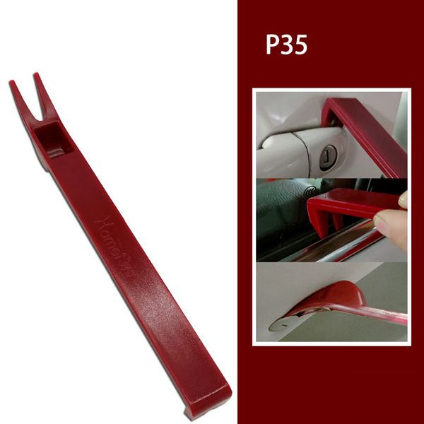 Automotivo CARRO DE FERRAMENTO DE TROOL DE TROBOLURA DE DESENTAGEM DA FERRAMENTO DE AUDIO CD Remoção do painel de portas interior Ferramenta modificada Rocker P35