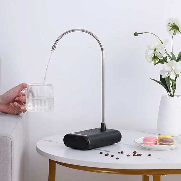 Pompe per l'acqua Distributore d'acqua intelligente Pompa elettrica Secchio wireless Pressione dell'acqua Bottiglia di acqua potabile automatica Interruttore 3 Ingranaggi Acqua quantitativa 230707