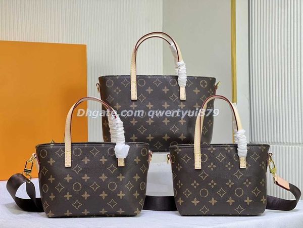 TOTES Designer Asla Çanta Tam Kadınların Yüksek Kaliteli Deri Çantalar Damier Ebene Vintages Klasik Omuz Çantası fermuar Alışveriş