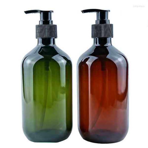 Aufbewahrungsflaschen 500 ml Duschgel Shampoo Pressflasche Badezimmer nachfüllbare Reise