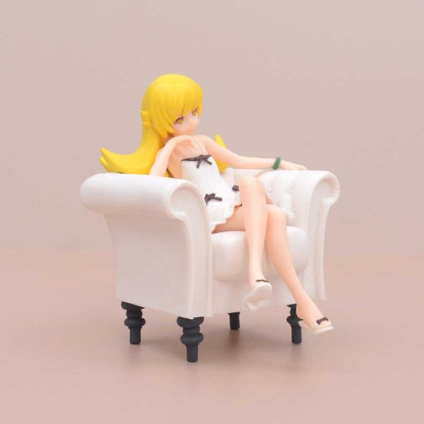 Figuras de brinquedo de ação anime acerolaorion heartunder lâmina figura vestido branco modelo periféricos filme brinquedo presente ornamentos desktop 12cm