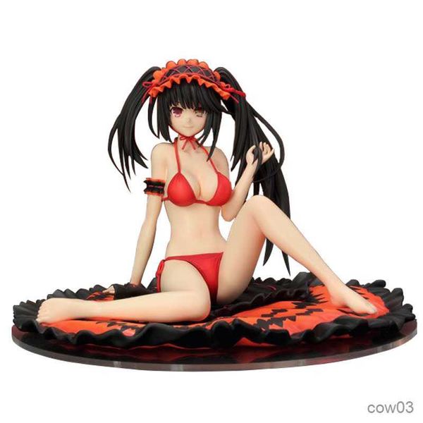 Action Toy Figure 16CM Anime Figure DATE LIVE Costume da bagno sexy Seduto Modello Bambole Giocattolo Regalo Raccogliere Ornamenti in scatola R230710