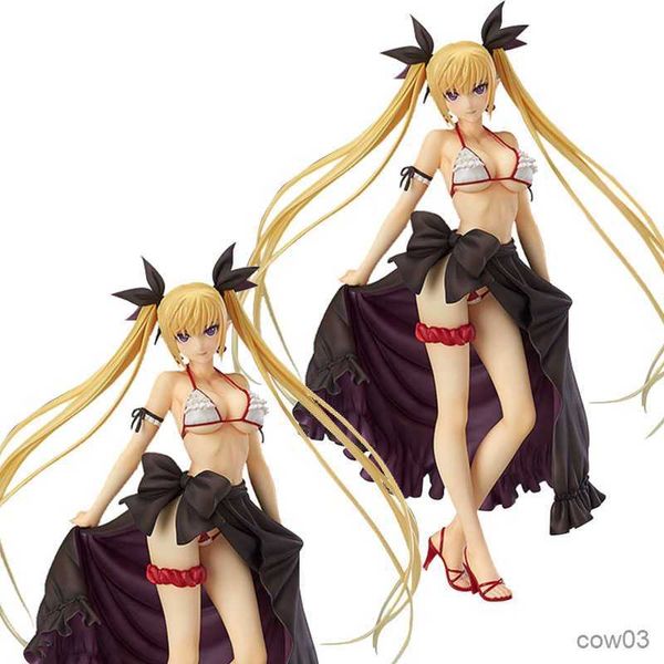 Action-Spielzeugfiguren, 22 cm, Anime-Figur, Herz aus Licht, Mistral, sexy Badeanzug, stehendes Modell, Puppen, Spielzeug, Geschenk, zum Sammeln, verpacktes Ornamentmaterial, R230710