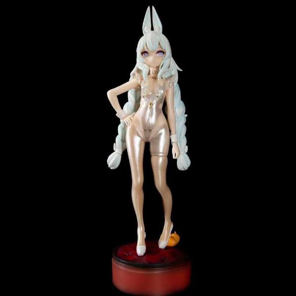 Figuras de brinquedo de ação 28 cm ALTER Figura de anime MNF Coelho branco Figura de ação Sexy Girl Coleção de estatuetas Modelo Brinquedos de boneca R230710
