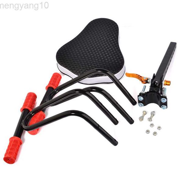 Selle per bici elettriche Seggiolino per bambini Sedia di sicurezza per bambini Mtb Sella a sgancio rapido Seggiolino per bambini con braccioli Pedale Accessori per ciclismo HKD230710