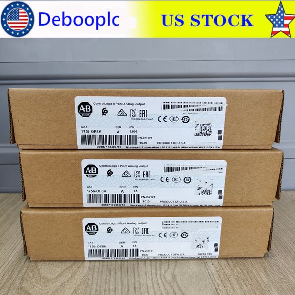 Neues Allen Bradley 1756-of8k 8 Punkte 20 Pin Controllogix Analogausgangsmodul