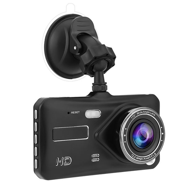 Touchscreen auto DVR Dash Cam Driving Data Recorder Full HD 1080p 2Ch 170 ﾰ Visione notturna ad angolo di vista larga