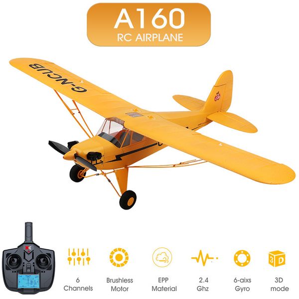 ElectricRC Aircraft XK A160 aliante remoto 3 d 6 g cinque come macchina reale senza spazzole ad ala fissa veicolo aereo senza pilota controllo uav 230710