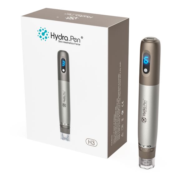 Wireless Hydra Pen H3 Microneedling Pen Applicatore automatico Strumento per la cura della pelle Mesoterapia Hydrapen per anti invecchiamento Rimozione delle rughe Face Lifting