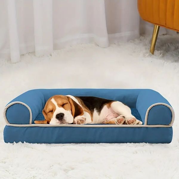 Og Bed Dog Sofa Four Seasons Available Dog Nest, Square Pet Nest, Respirável Pet Bed, Summer Cool Winter Warm Sofa