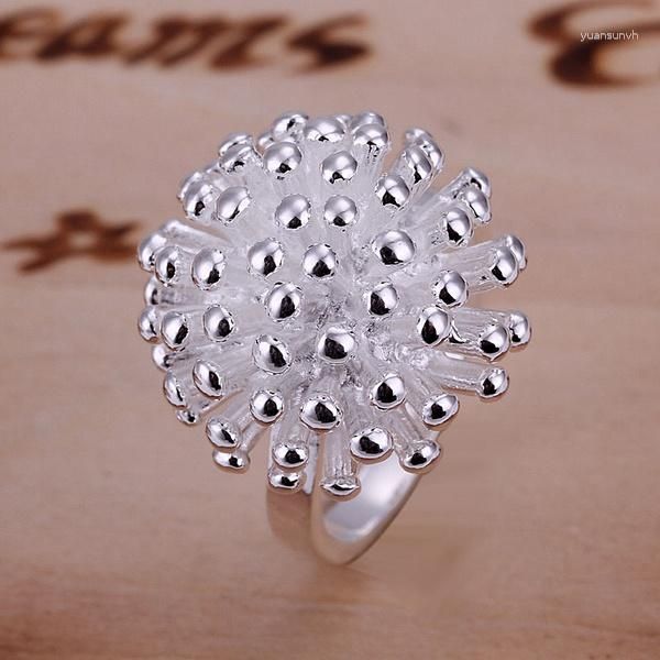 Fedi nuziali Bellissimo design carino Colore argento per le donne Lady Party Fashion Jewelry Charm Nice Holiday Gifts R001