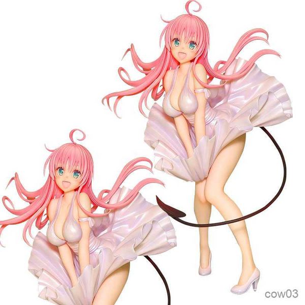 Action Toy Figure 23CM Anime Figure Love-Russian Girl Darkness Dress Stand Position Model Doll Toy Gift Collect R230710