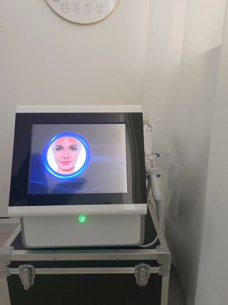 Máquina fracionária da beleza do microneedle do rf microneedling anti-acne levantamento de cara anti-rugas anti-envelhecimento equipamento dos termas