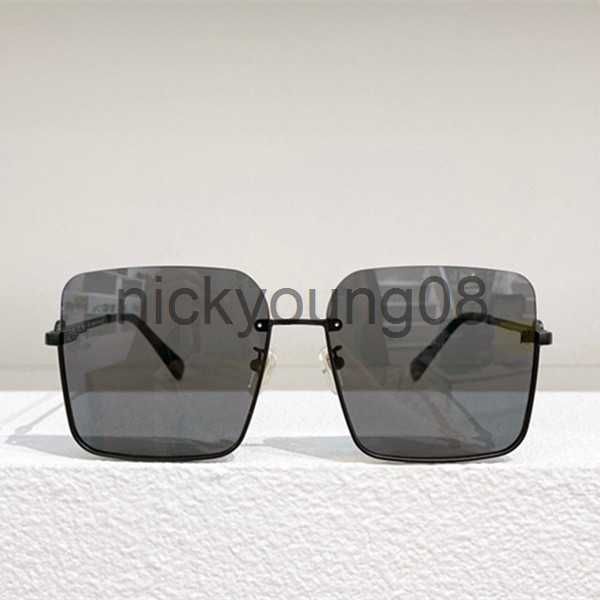Óculos de sol para homens e mulheres estilo verão 2020 anti-ultravioleta placa retrô quadrado grande armação invisível óculos caixa branca x0710