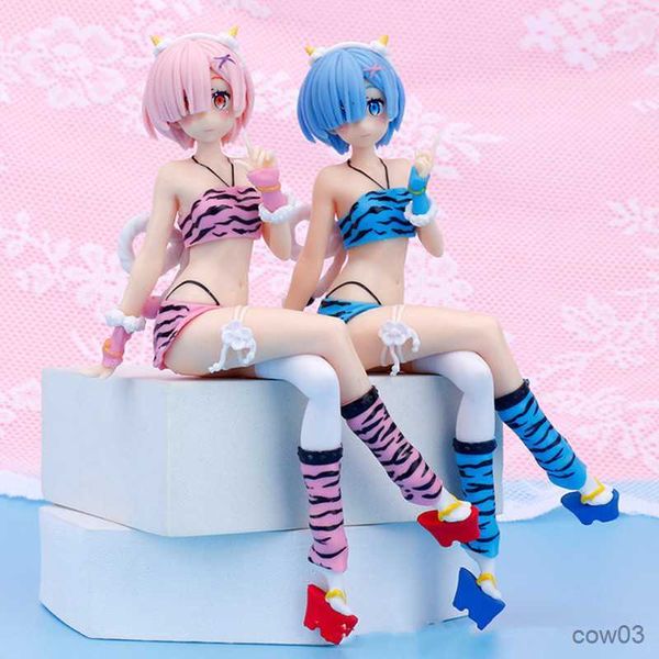 Action Toy Figures 17CM Re Life In Different World From Zero Action Figure Anime Figure Model Decorations Toy Gifts Girl Ornament Dolls R230710