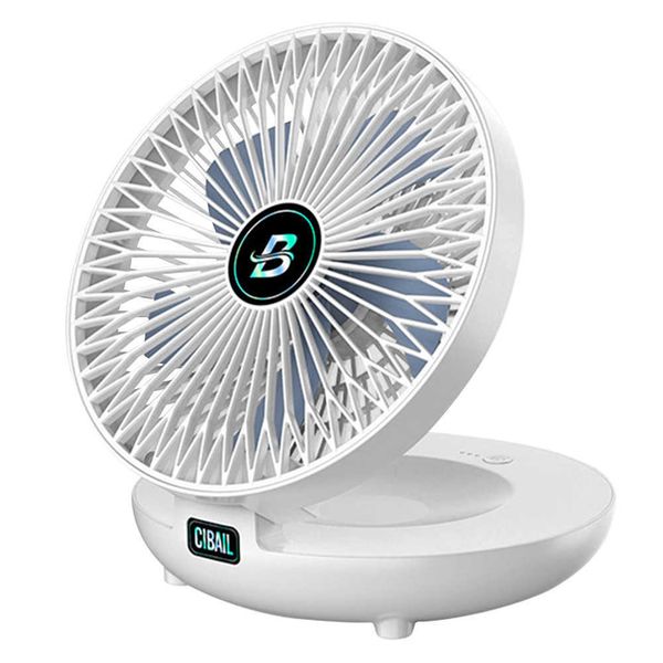 Ventilatori elettrici Telecamere Ventilatore pieghevole a portata di mano Ventilatore portatile Ventilatore wireless ricaricabile USB Ultra silenzioso Punch 1200 MAh per dormitorio di home office