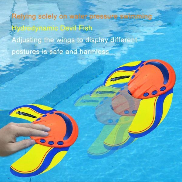 Gioca con la sabbia Divertimento in acqua Prova il brivido del pesce diavolo idrodinamico con Baby Beach Swimming P Il tuo compagno estivo definitivo 230710