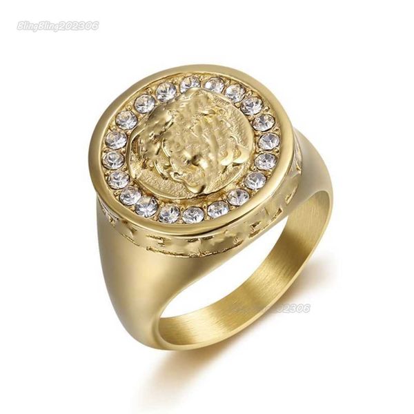 Vvs-Moissanit-Marken-Designerringe, Medusa-Fan-Familie / F-Familie, französische Diamant-Versprechensringe für Paare, Ring für Männer und Frauen, Geburtssteinringe