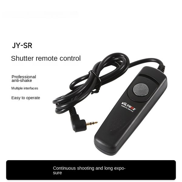 Оптовая проводная затворная кабель JY-SR подходит для Canon Nikon Sony Fuji Micro Single SLR-камера пульт дистанционного управления