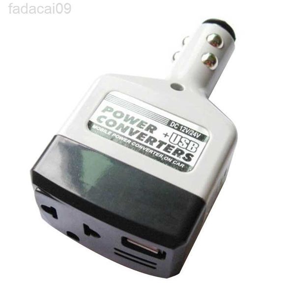 Atlama Başlangıç ​​D7WD DC 12V24V - AC 220V İnvertör Gücü USB Şarj Fişi Uygun Araba Şarj Cihazı Dönüştürücü HKD230710